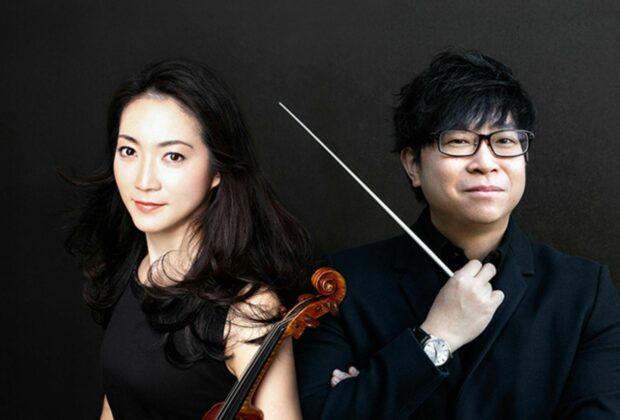 Akiko Suwanai and Kahchun Wong – Dvořák and Elgar