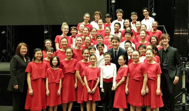 Trudeau Comes Backstage